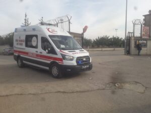 KİLİS (AA) – Kilis'teki Öncüpınar Sınır Kapısı bölgesine, Suriye'nin kuzeyinden