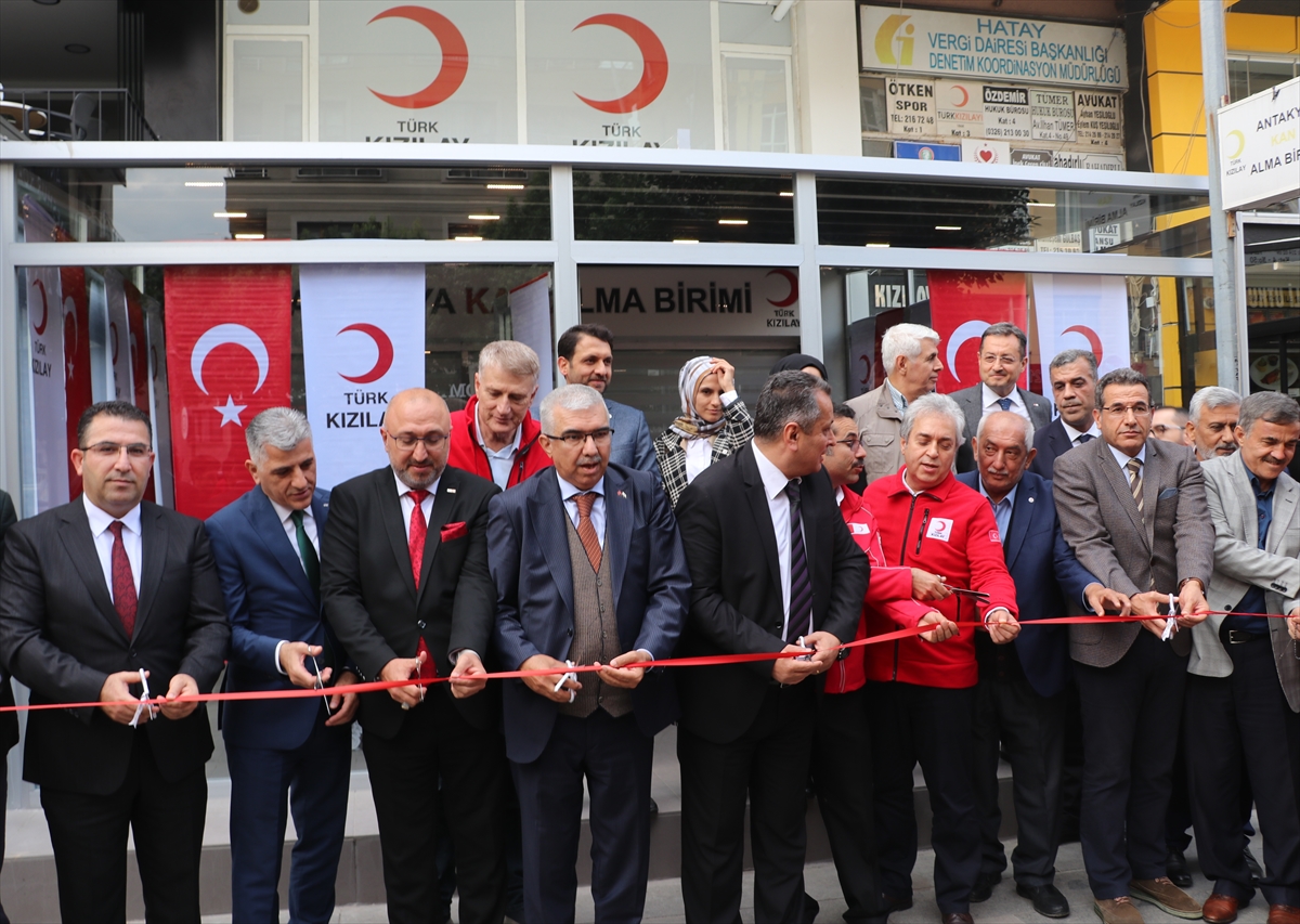 Türk Kızılay Genel Sekreteri Saygılı, Hatay'da çeşitli programlara katıldı