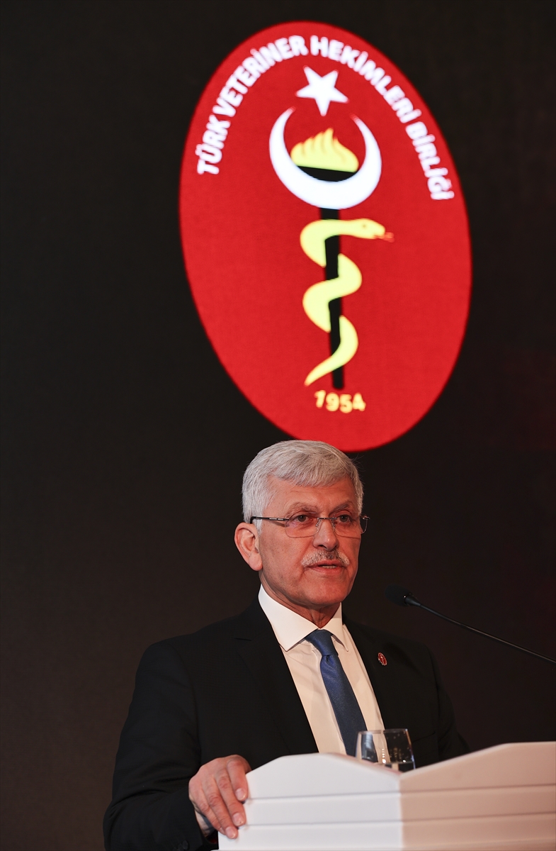 Bakan Kirişci, Türk Veteriner Hekimleri Birliği 50. Büyük Kongresi'nde konuştu:
