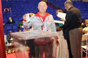 MERSİN (AA) – Uluslararası Bocce Konfederasyonu Başkanı Mutlu Türkmen, Mersin'de