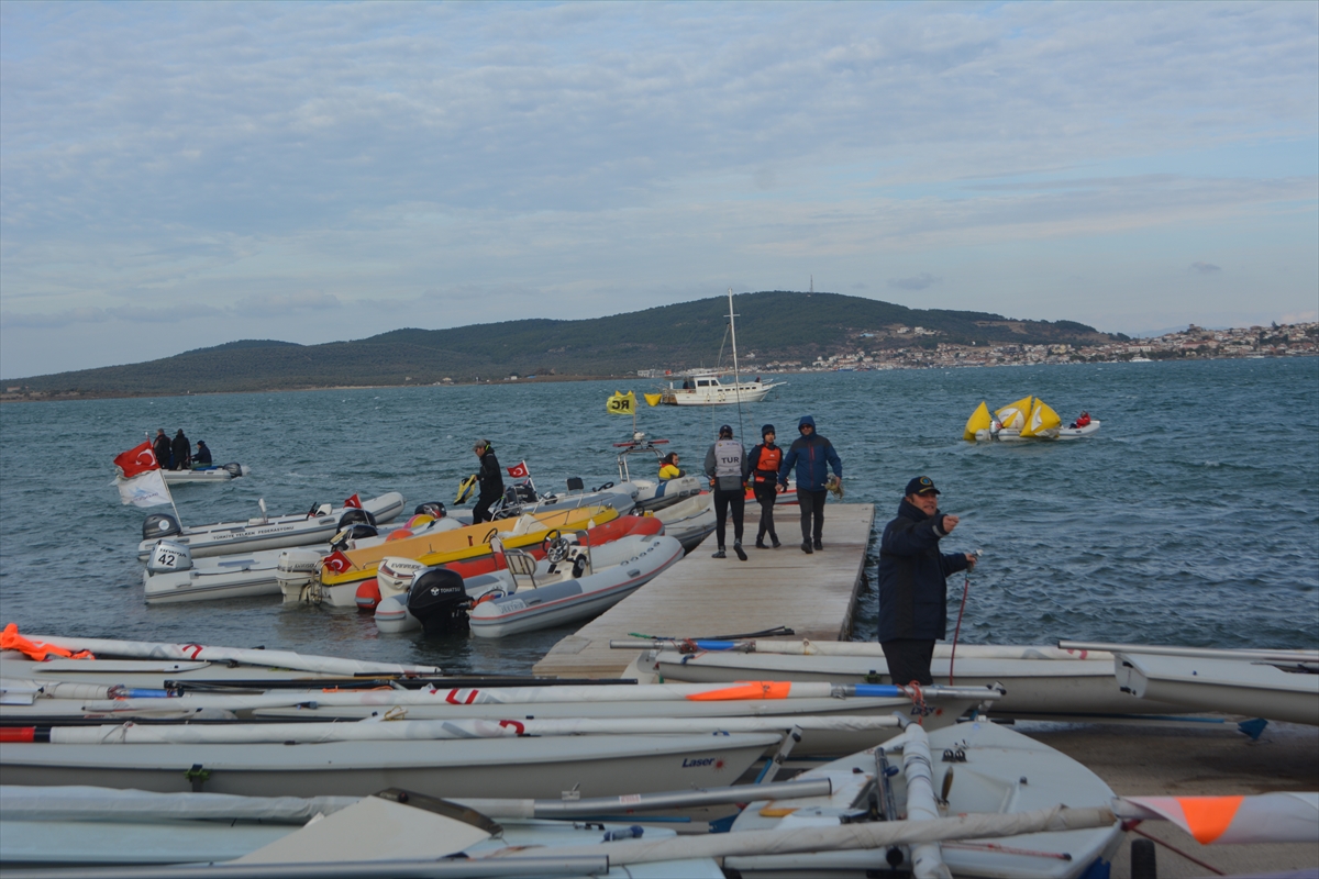 Yelken Ligi ILCA 1. ayak mücadelesi Balıkesir'de başladı