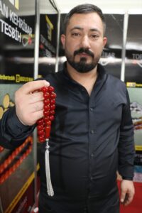 - Fuarda Cumhurbaşkanı Recep Tayyip Erdoğan'a hediye edilmek üzere yapılan