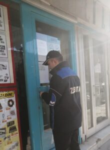 AFYONKARAHİSAR (AA) – Afyonkarahisar'ın Emirdağ ilçesinde, belediye zabıta ekipleri tarafından