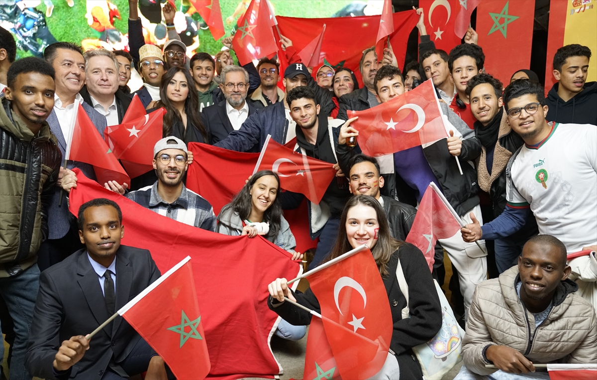 Ankara Üniversitesinde Dünya Kupası heyecanı yaşandı