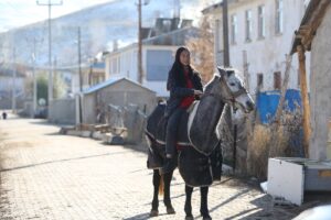 VAN (AA) – NECAT HAZAR/ORHAN SAĞLAM – Türkiye Geleneksel Atlı