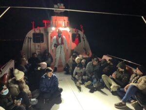 AYDIN (AA) – Aydın'ın Kuşadası ve Didim ilçeleri açıklarında, Yunanistan