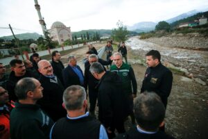 ANTALYA (AA) – İçişleri Bakanı Süleyman Soylu, Antalya'nın Kumluca ilçesinde