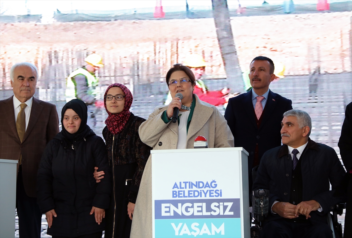 Bakan Yanık, Altındağ Belediyesi Engelsiz Yaşam Merkezi Temel Atma Töreni'nde konuştu: