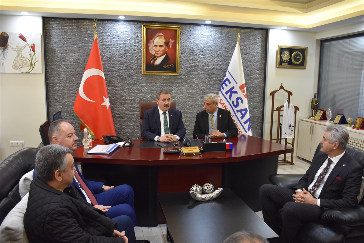 BBP Genel Başkanı Destici, Eskişehir'de yeni asgari ücreti değerlendirdi: