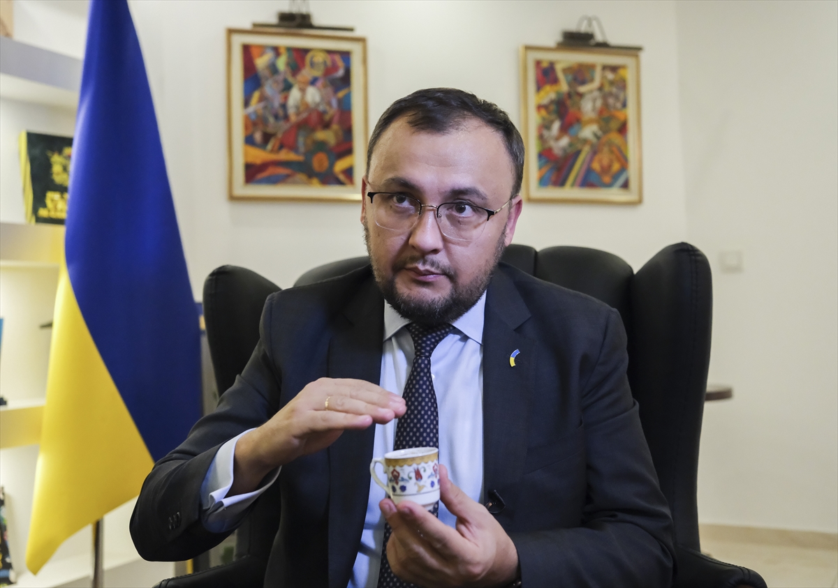 Büyükelçi Bodnar, Ukrayna'nın Türk kahvesiyle Osmanlı döneminde tanıştığını söyledi