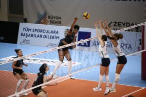 - Çukurova Belediyesi Adana Demirspor: 2 - Sarıyer Belediyespor: 3