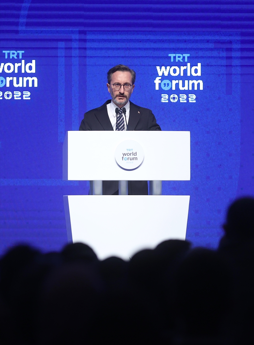Cumhurbaşkanlığı İletişim Başkanı Altun, TRT World Forum 2022'de konuştu: