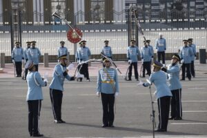 ANKARA (AA) – Cumhurbaşkanlığı Muhafız Alayı Tüfekli Gösteri Bölüğü ve