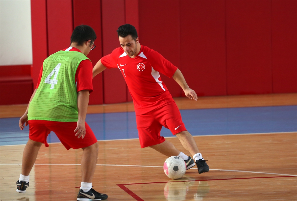 Down Sendromlular Futsal Milli Takımı'nda hedef yeniden Avrupa şampiyonluğu