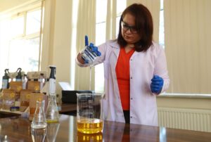 EDİRNE (AA) – Edirne'de, kimyager Betül Erkuş tarafından hayata geçirilecek