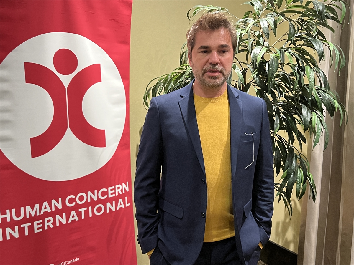 Engin Altan Düzyatan, “Hayat için Su” kampanyası kapsamında Toronto'da: