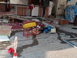 ERZURUM (AA) – Erzurum'da bir restoranda gaz sıkışması yüzünden yaşanan