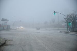 ESKİŞEHİR (AA) – Eskişehir'de, yoğun sis nedeniyle görüş mesafesi 50