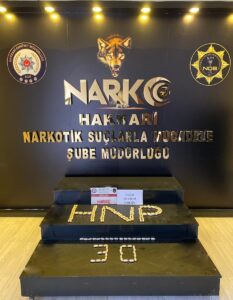 HAKKARİ (AA) – Hakkari'de 172 kapsül haline getirerek yuttukları 1