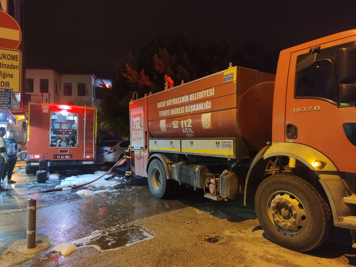 Hatay’da hamamda çıkan yangın hasara yol açtı