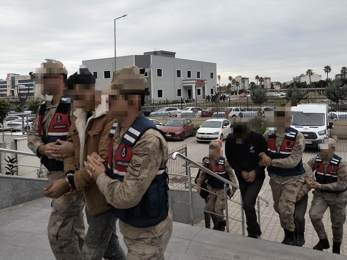 Hatay'da tarladan 2 ton zeytin çalan 3 şüpheli tutuklandı