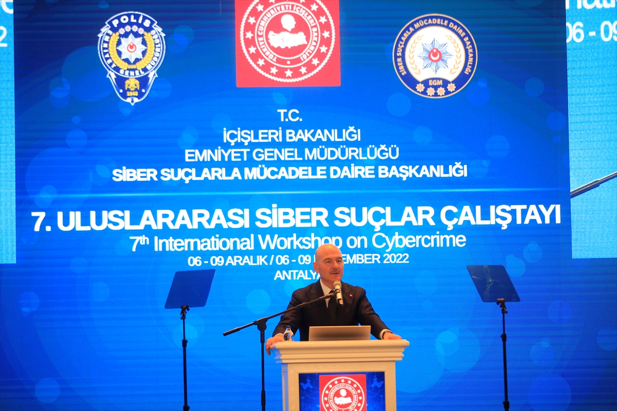 İçişleri Bakanı Soylu 7. Uluslararası Siber Suçlar Çalıştayı'nda konuştu: (1)