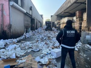 İSTANBUL (AA) – İstanbul'da 3 ayda 123 ton kaçak sigara,