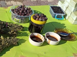 KAHRAMANMARAŞ (AA).- Kahramanmaraş'ın yöresel lezzetlerinden "Andırın andız pekmezi" coğrafi işaret
