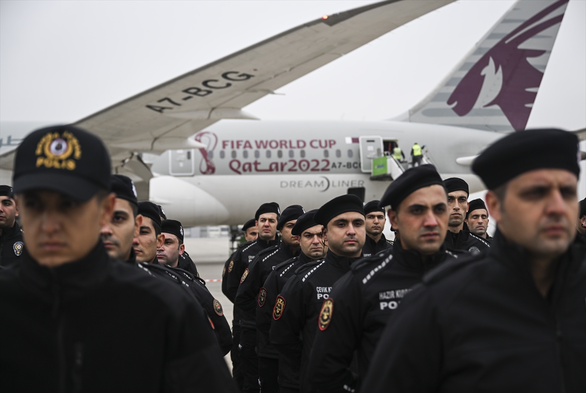 Katar 2022 FIFA Dünya Kupası'nda görev yapan Türk Polis Görev Gücü yurda döndü