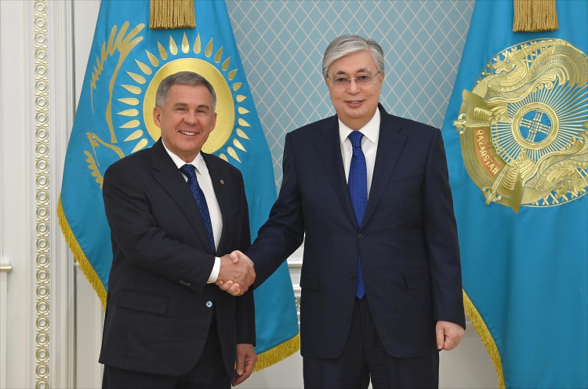 Kazakistan ve Tataristan liderleri, ikili işbirliği perspektiflerini görüştü