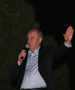 İZMİR (AA) – Memleket Partisi Genel Başkanı Muharrem İnce, "(Altılı