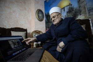 KUDÜS (AA) – Mescid-i Aksa İmam Hatibi Şeyh İkrime Sabri,