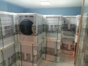 HATAY (AA) – Mersin'den yüklediği 180 çamaşır makinesini belirtilen adrese