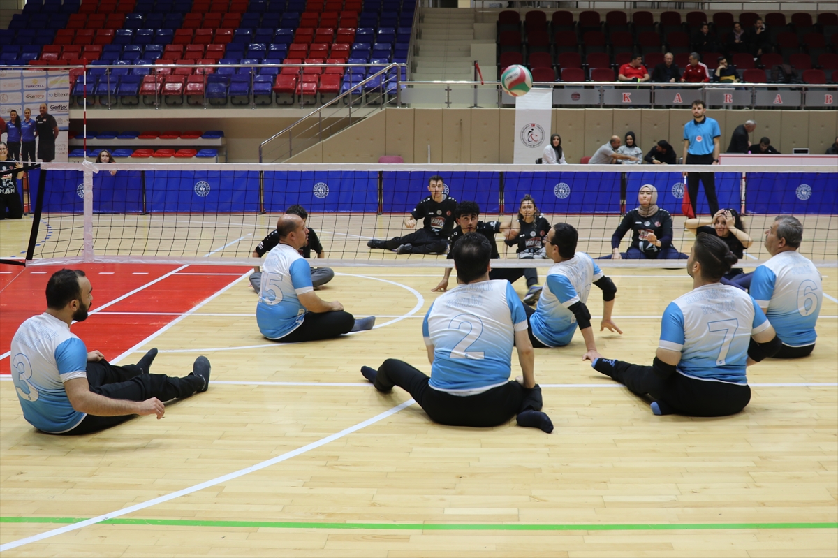 Oturarak Voleybol 1. Ligi 1. etap müsabakaları Karabük'te tamamlandı