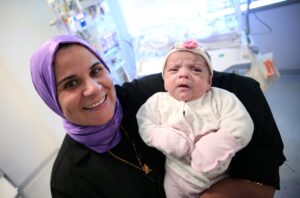 MERSİN (AA) – SERKAN AVCI – Mersin'de 24 haftalıkken dünyaya