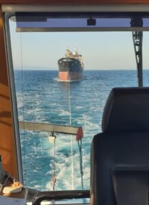 SİNOP (AA) – Sinop'ta, çıkan yangında zarar gören kuru yük