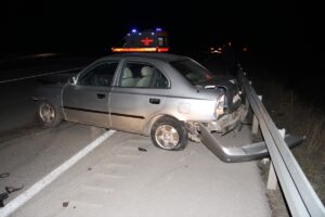 SİVAS (AA) – Sivas'ın Akıncılar ilçesinde meydana gelen trafik kazasında