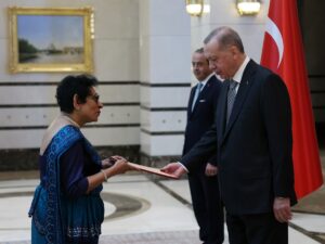 ANKARA (AA) – Cumhurbaşkanı Recep Tayyip Erdoğan, Sri Lanka'nın Ankara