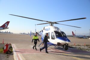 ANTALYA (AA) – AYŞE YILDIZ – Antalya'da, yılbaşı dolasıyla havadan