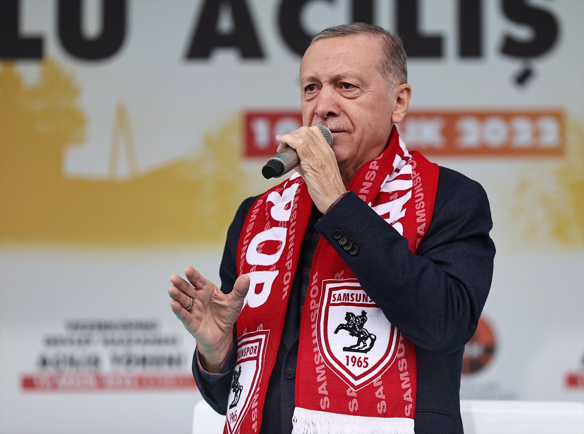 Cumhurbaşkanı Erdoğan, Samsun'da toplu açılış töreninde konuştu: (2)