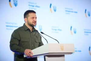 KİEV (AA) – Ukrayna Devlet Başkanı Volodimir Zelenskiy, Ukraynalı diplomatlara