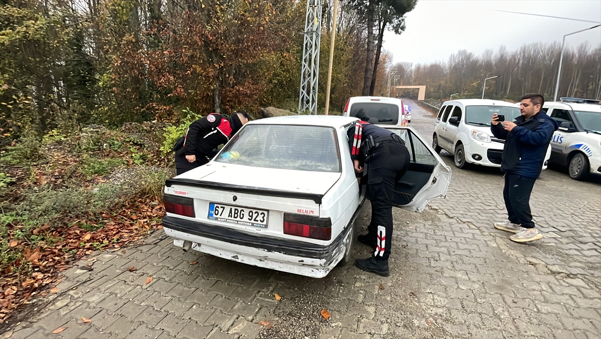 Zonguldak'ta “dur” ihtarına uymayan sürücü 1 saatlik kovalamaca sonucu yakalandı