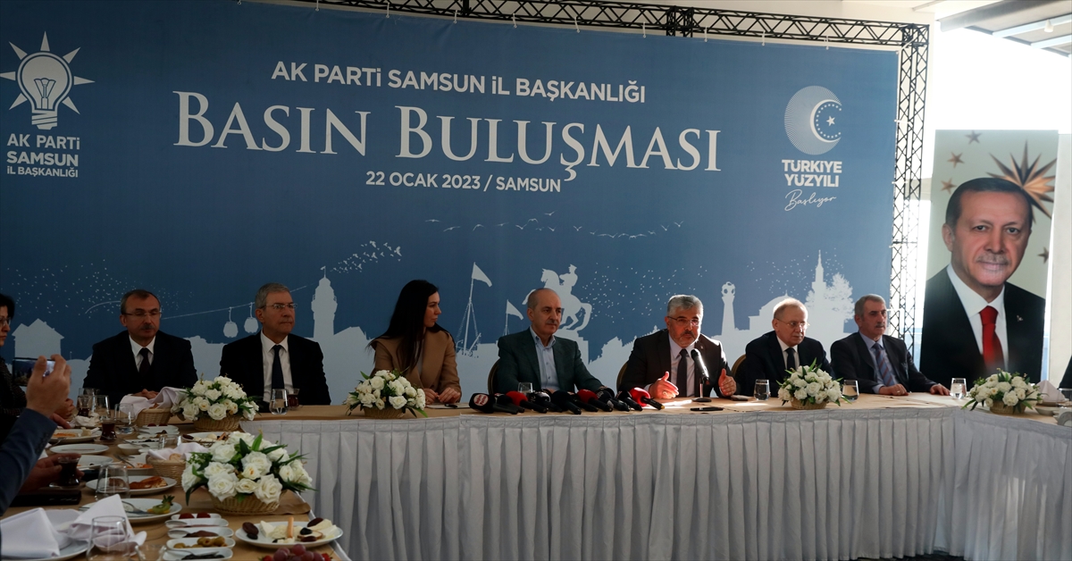 AK Parti Genel Başkanvekili Kurtulmuş, Samsun'da konuştu: