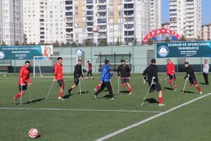 GAZİANTEP (AA) – OKAN COŞKUN – Ampute Futbol Milli Takımı