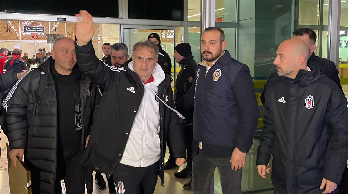 Beşiktaş kafilesi Konya'ya geldi