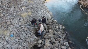 BİNGÖL (AA) – Bingöl'ün Yedisu ilçesinde bir grup vatandaş, Perisu