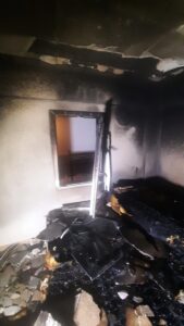 MUĞLA (AA) – Muğla'nın Bodrum ilçesinde evde çıkan yangına müdahale