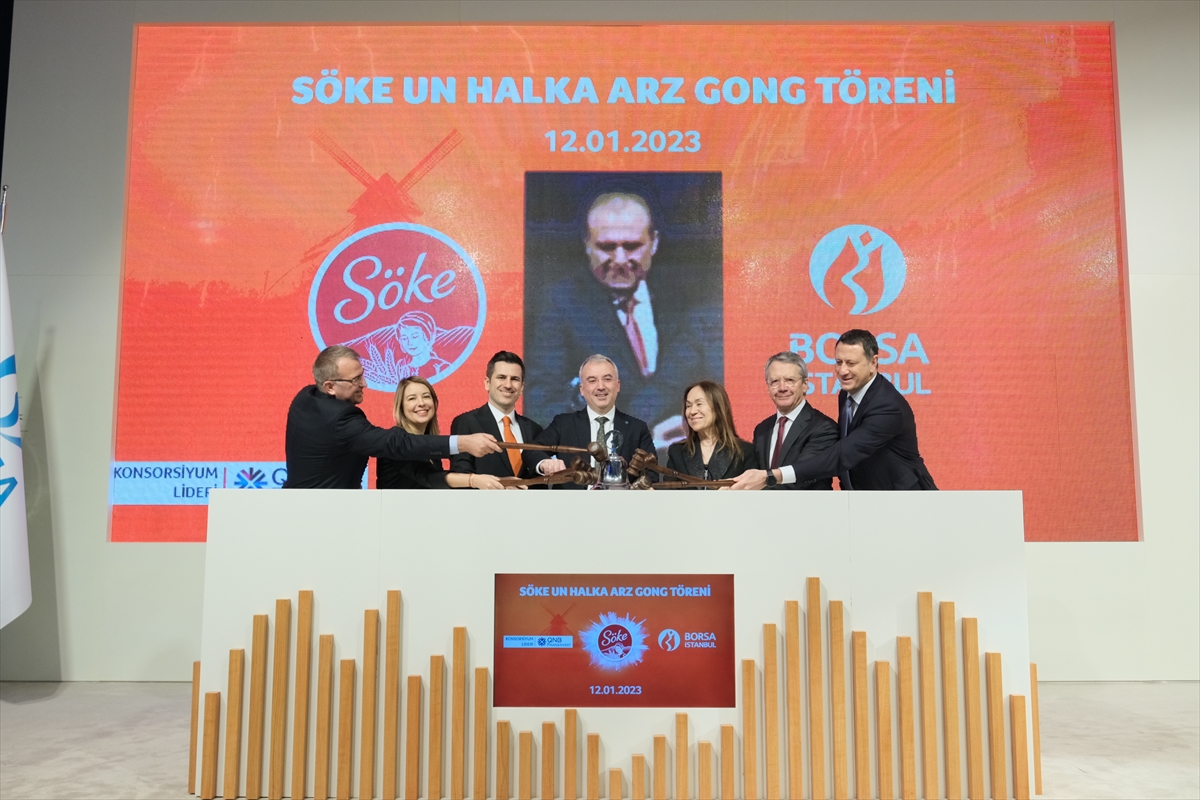 Borsa İstanbul'da gong Söke için çaldı