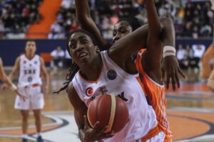 - ÇBK Mersin Yenişehir Belediyesi: 79 - Beretta Famila Schio: