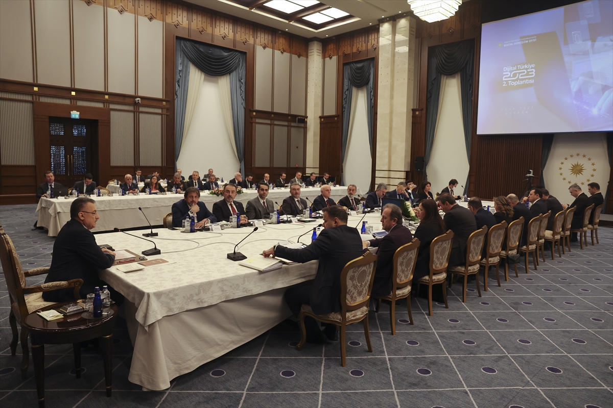 Cumhurbaşkanı Yardımcısı Oktay, “Dijital Türkiye 2023 Toplantısı”na başkanlık etti